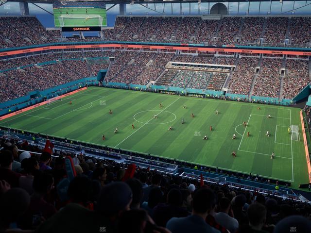 Hard Rock Stadium - Section 315 Seat View Hard Rock Stadium - Section 315 Seat View