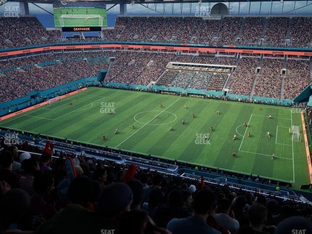 Hard Rock Stadium - Section 315 Seat View