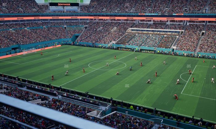 Hard Rock Stadium - Section 315 Seat View