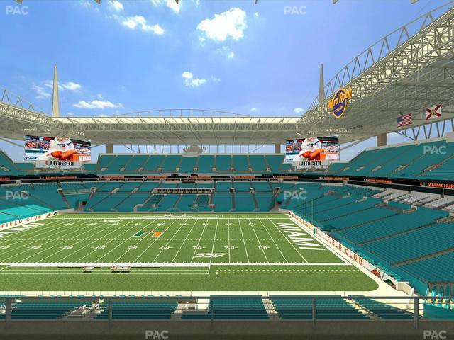 Hard Rock Stadium - Section 316 Seat View