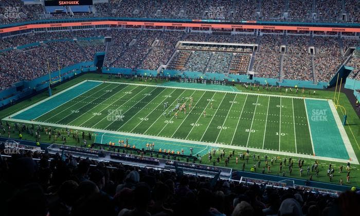 Hard Rock Stadium - Section 316 Seat View