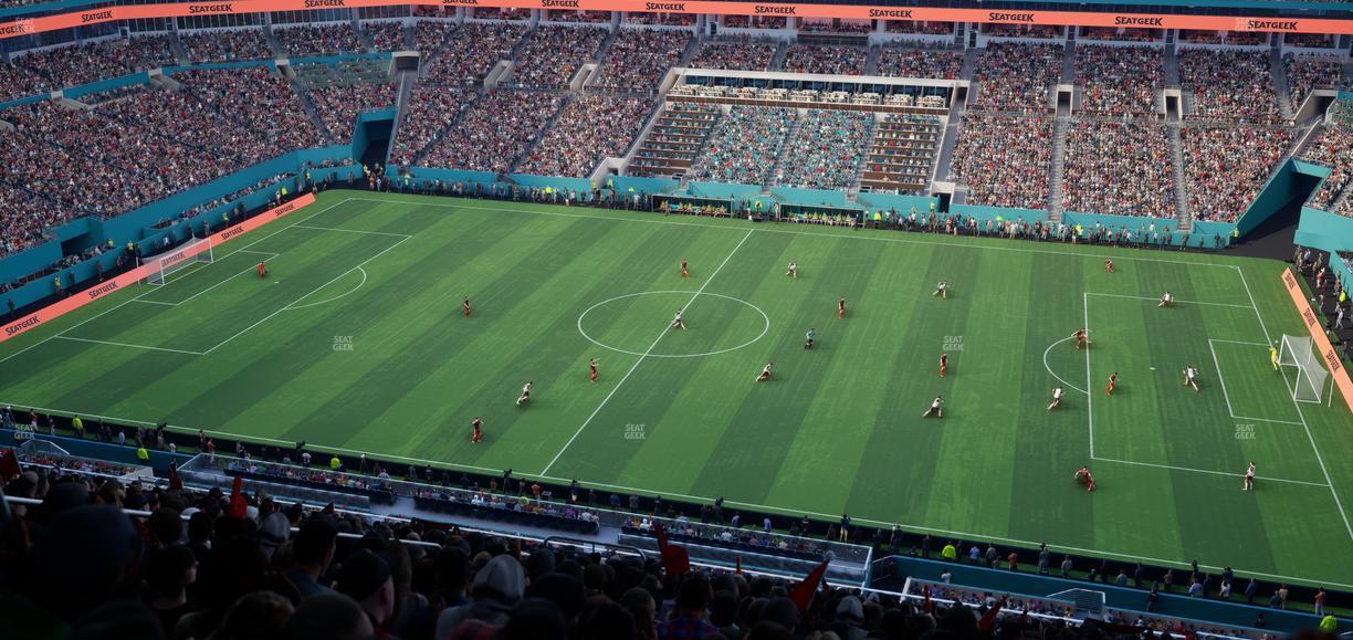 Hard Rock Stadium - Section 316 Seat View