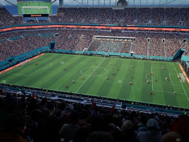 Hard Rock Stadium - Section 316 Seat View Hard Rock Stadium - Section 316 Seat View