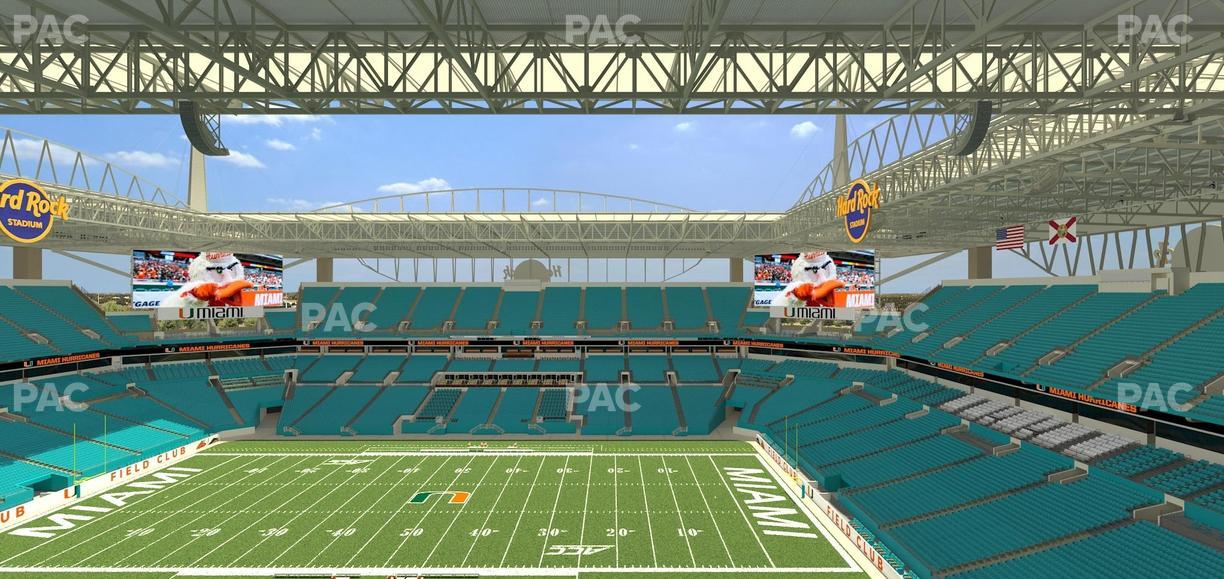 Hard Rock Stadium - Section 316 Seat View