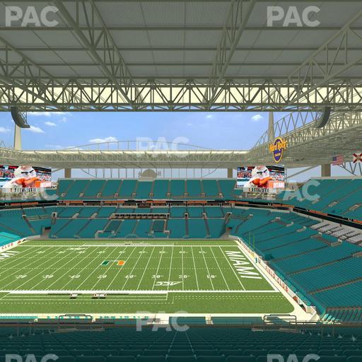 Hard Rock Stadium - Section 316 Seat View