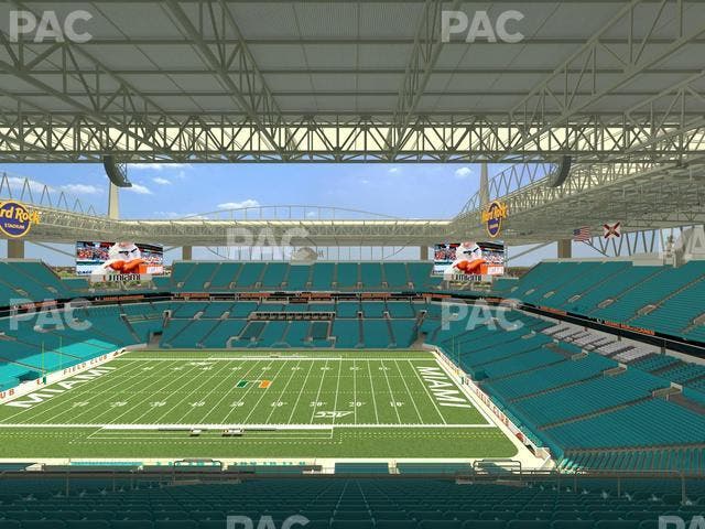 Hard Rock Stadium - Section 316 Seat View