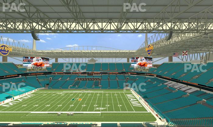 Hard Rock Stadium - Section 316 Seat View