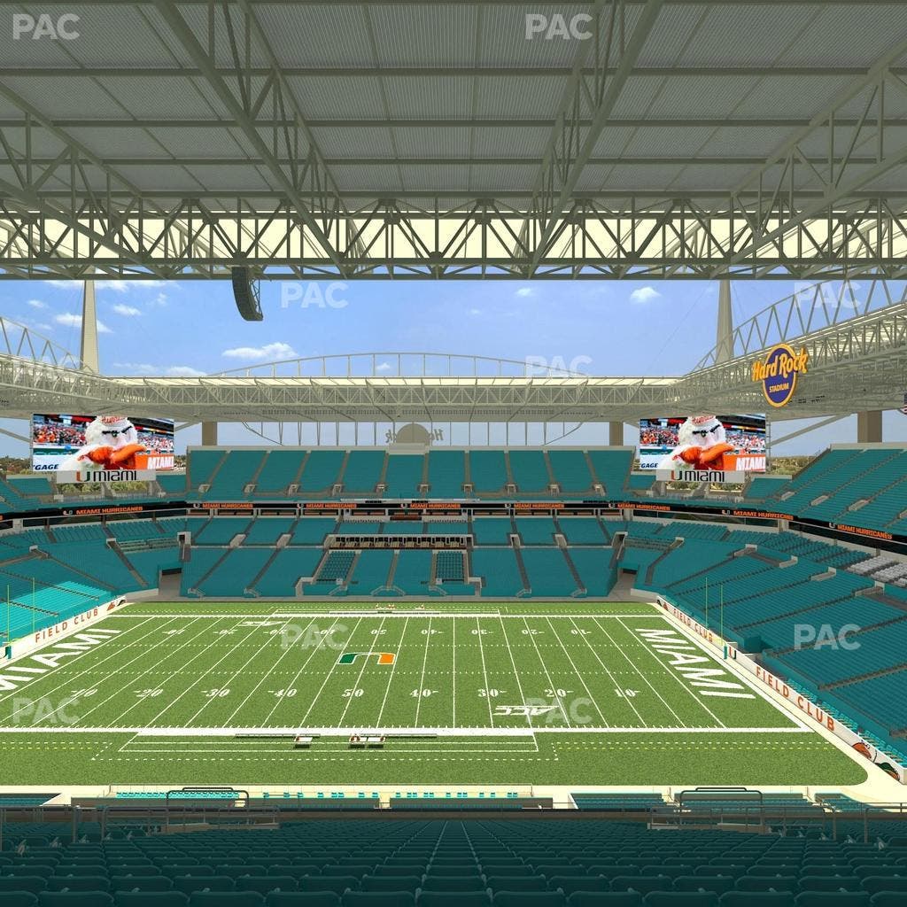 Hard Rock Stadium - Section 317 Seat View
