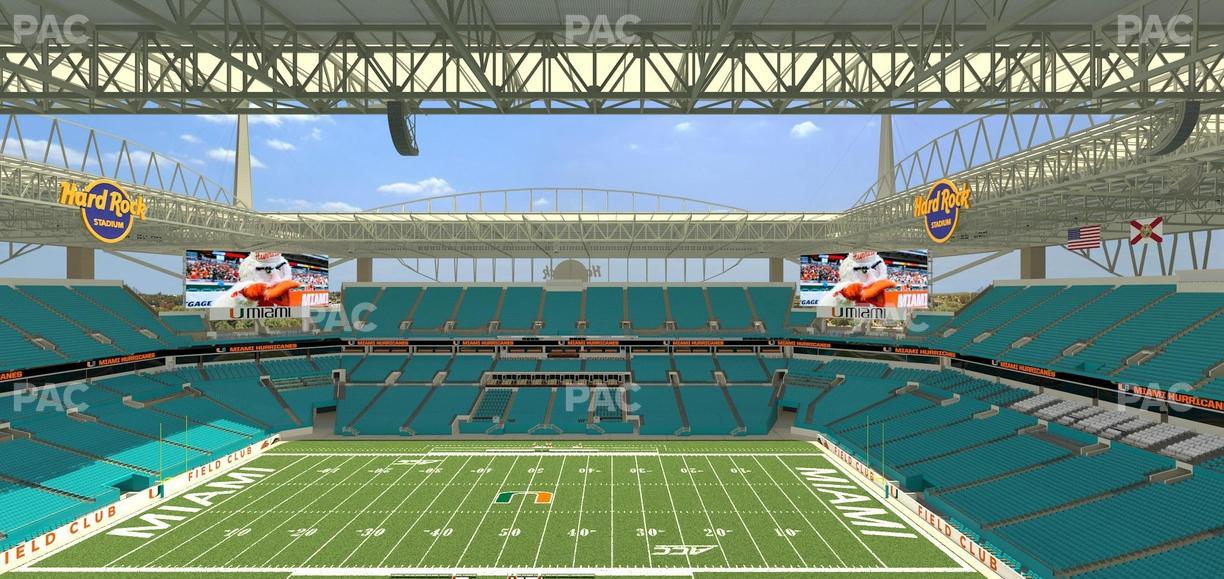 Hard Rock Stadium - Section 317 Seat View