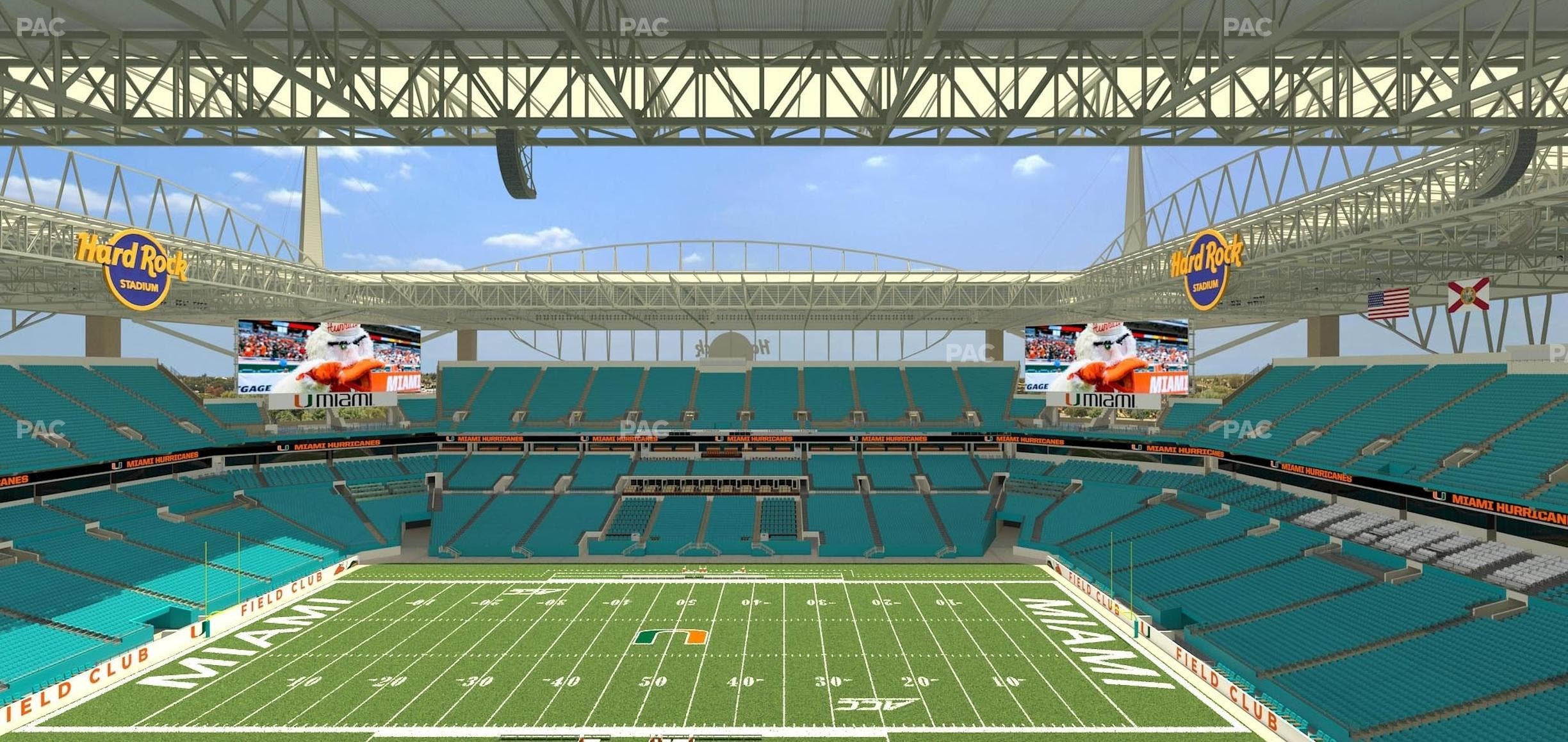 Hard Rock Stadium - Section 317 Seat View