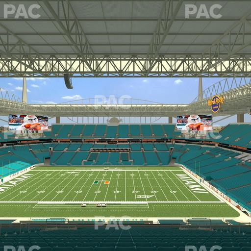 Hard Rock Stadium - Section 317 Seat View