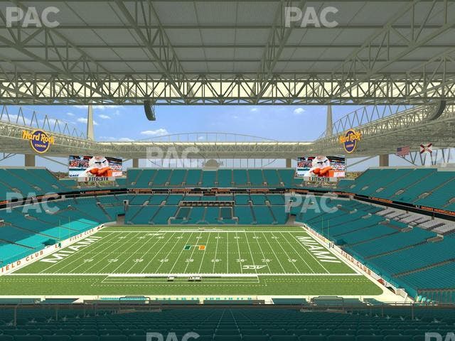 Hard Rock Stadium - Section 317 Seat View