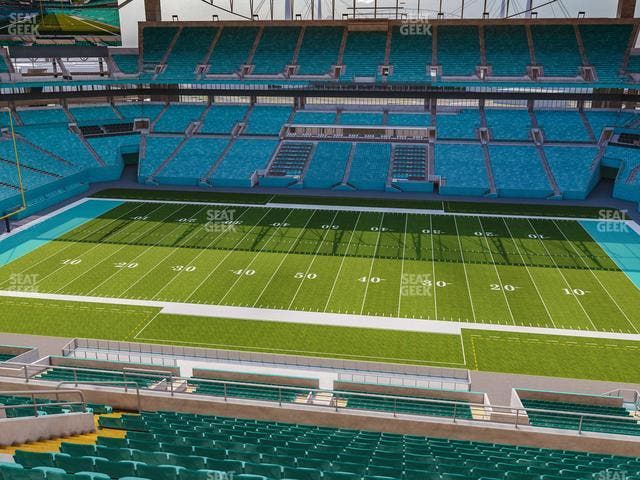 Hard Rock Stadium - Section 317 Seat View