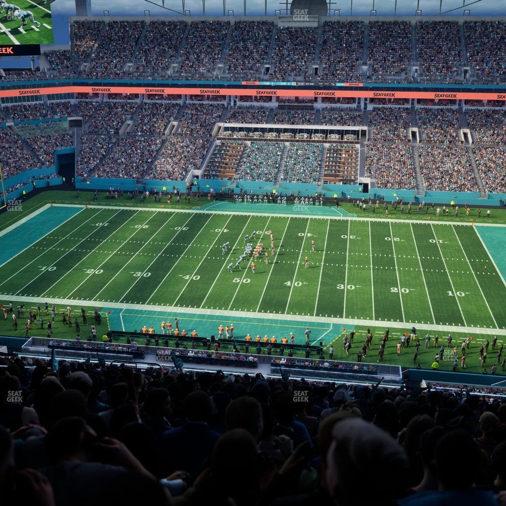 Hard Rock Stadium - Section 317 Seat View