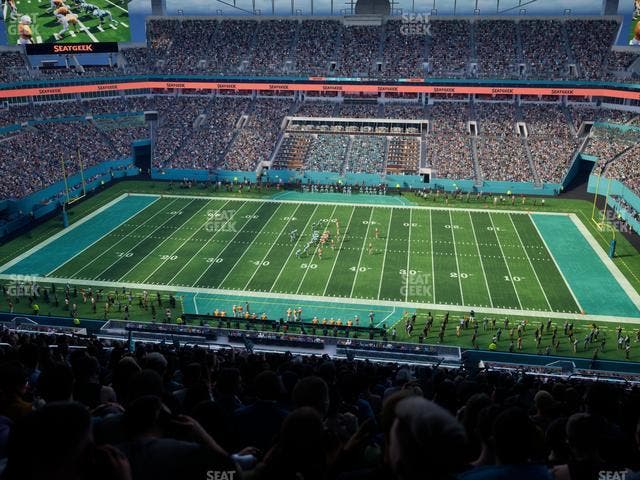 Hard Rock Stadium - Section 317 Seat View
