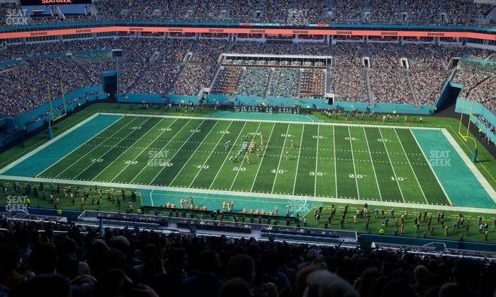 Hard Rock Stadium - Section 317 Seat View