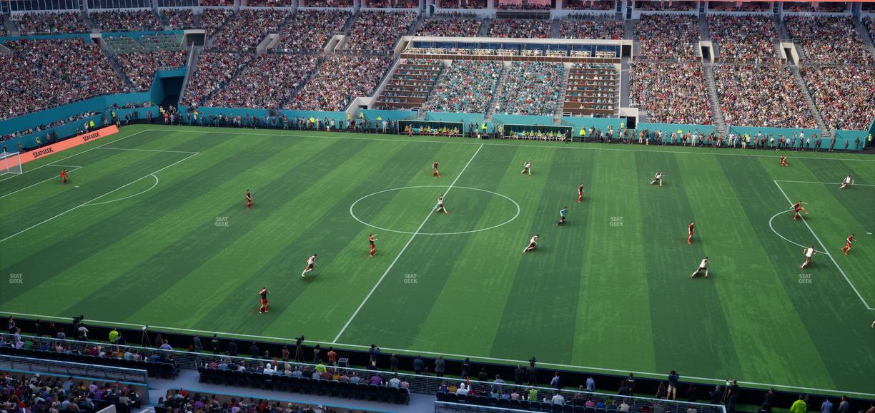 Hard Rock Stadium - Section 317 Seat View