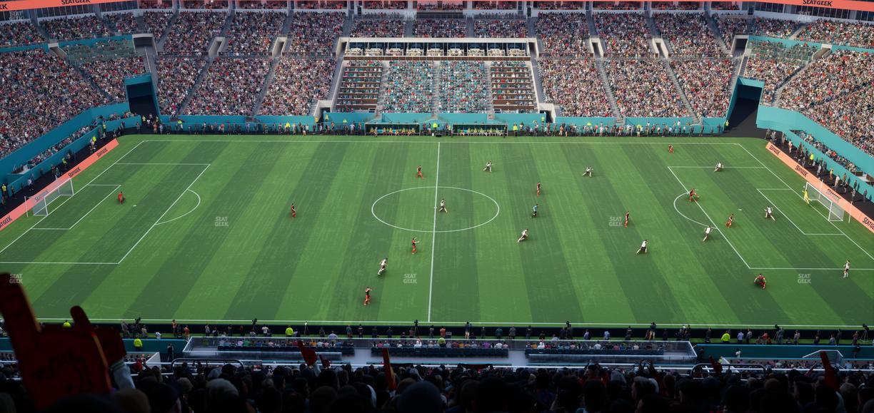 Hard Rock Stadium - Section 318 Seat View