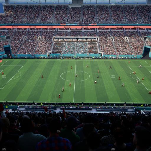 Hard Rock Stadium - Section 318 Seat View