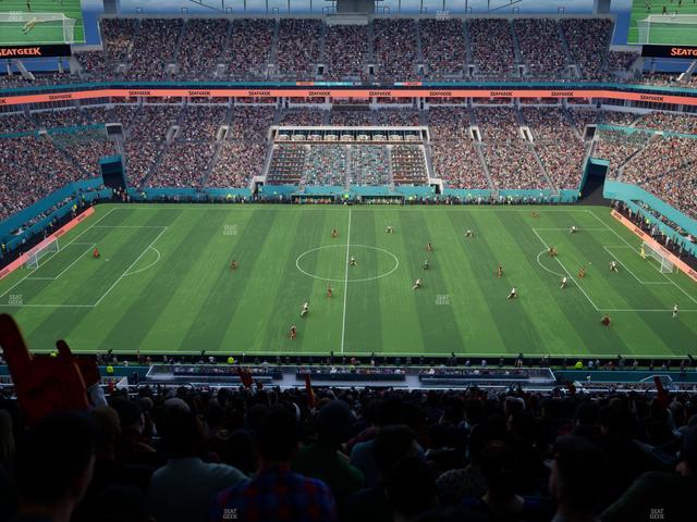 Hard Rock Stadium - Section 318 Seat View Hard Rock Stadium - Section 318 Seat View