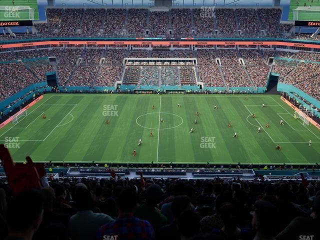 Hard Rock Stadium - Section 318 Seat View