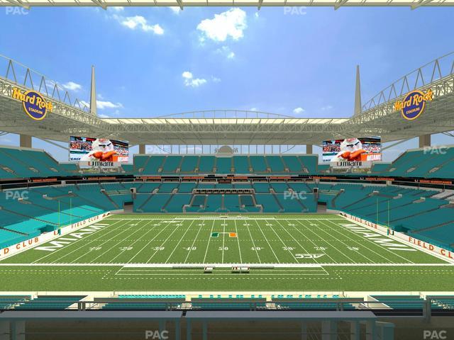 Hard Rock Stadium - Section 318 Seat View