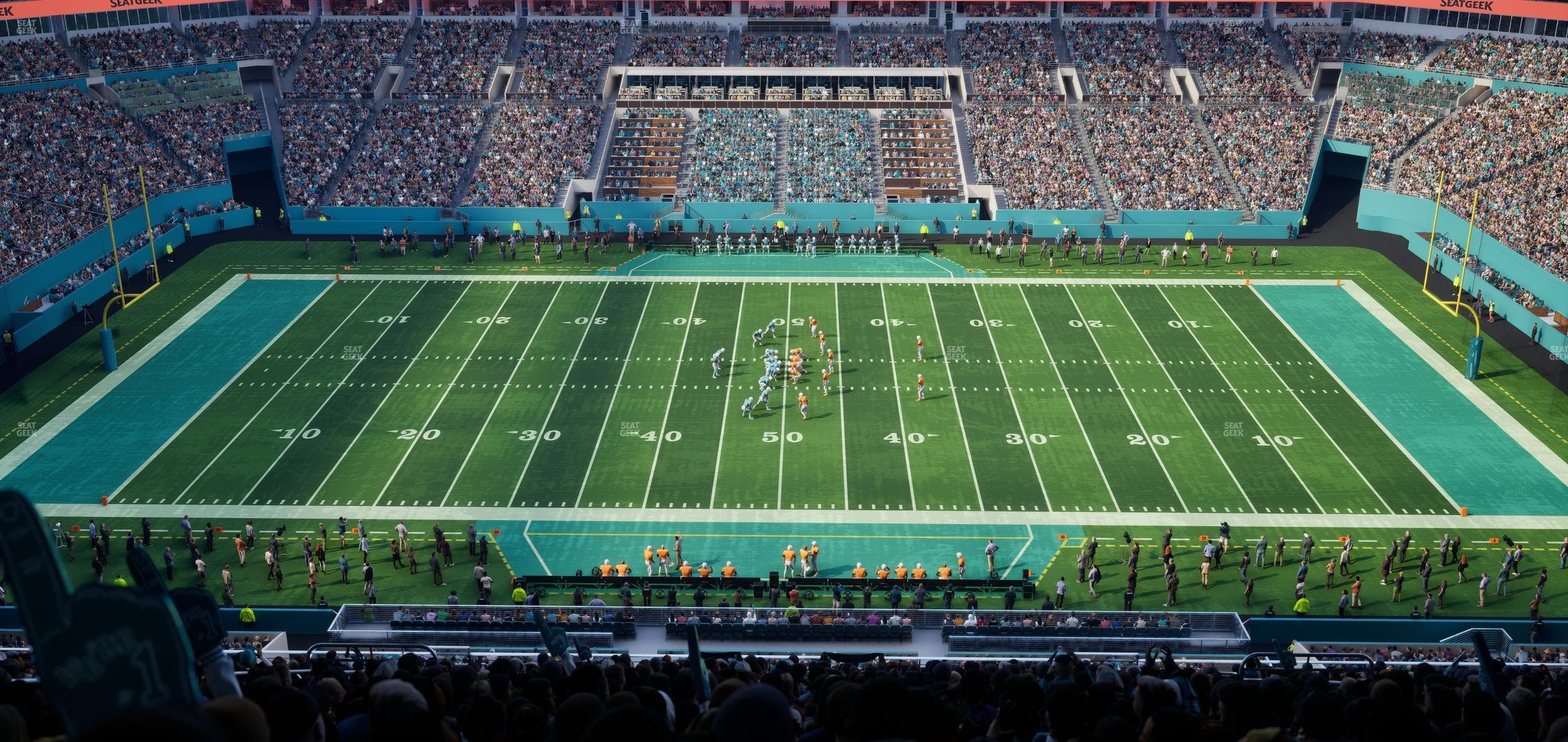 Hard Rock Stadium - Section 318 Seat View
