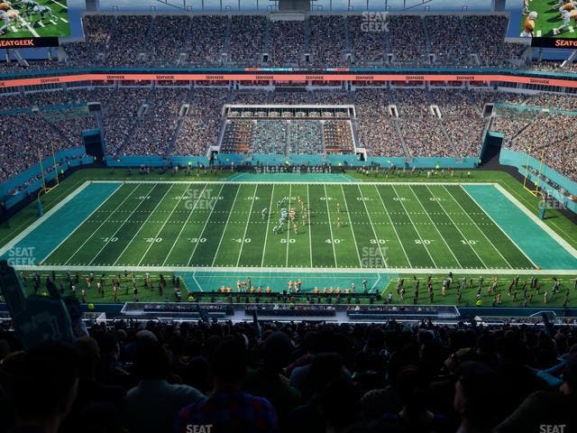Hard Rock Stadium - Section 318 Seat View