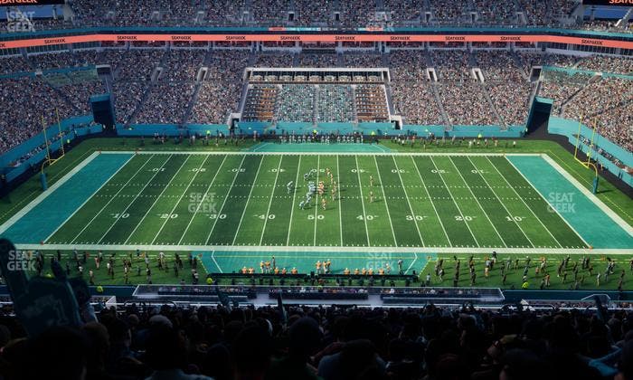 Hard Rock Stadium - Section 318 Seat View
