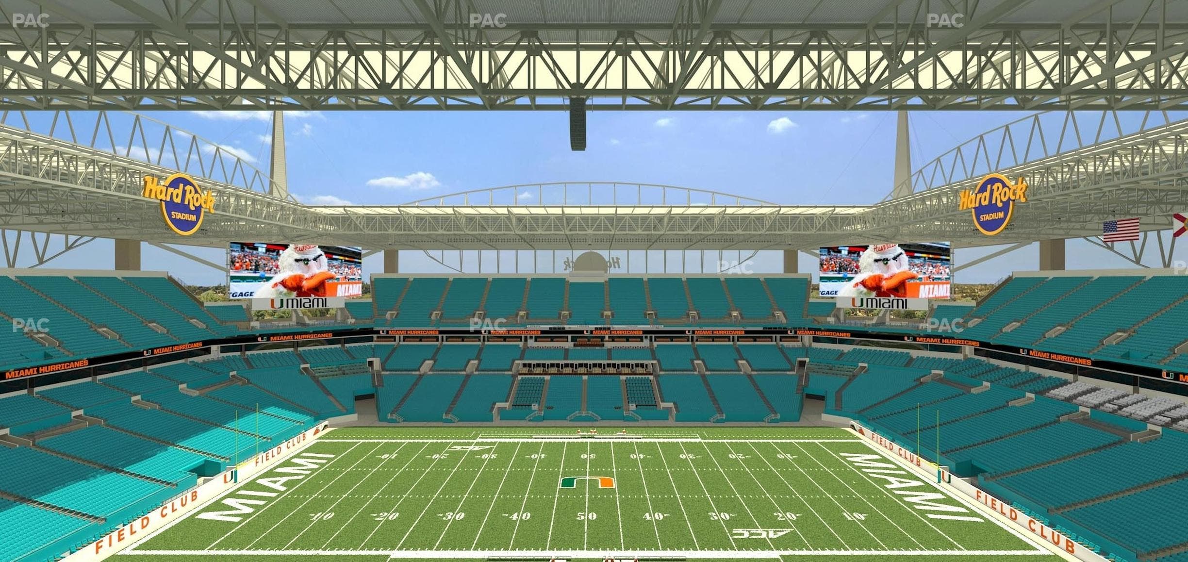 Hard Rock Stadium - Section 318 Seat View