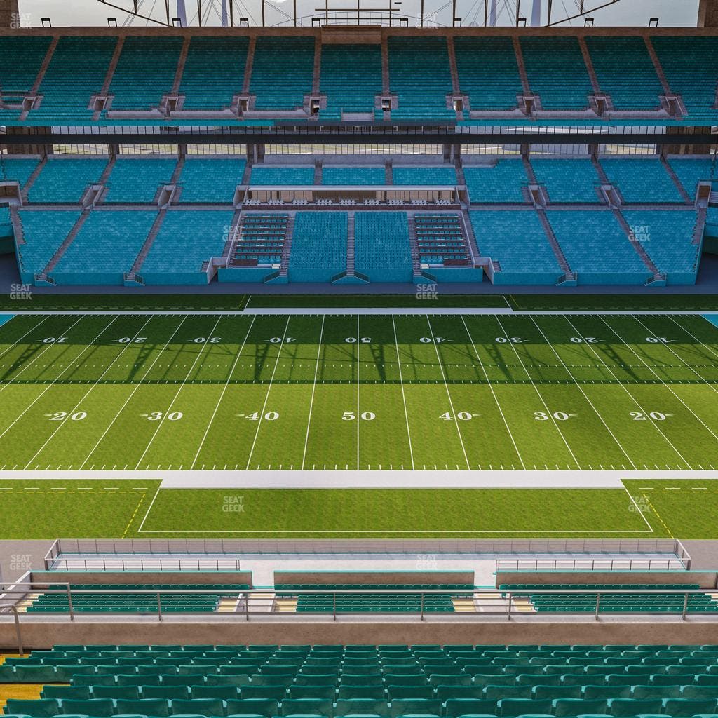 Hard Rock Stadium - Section 318 Seat View