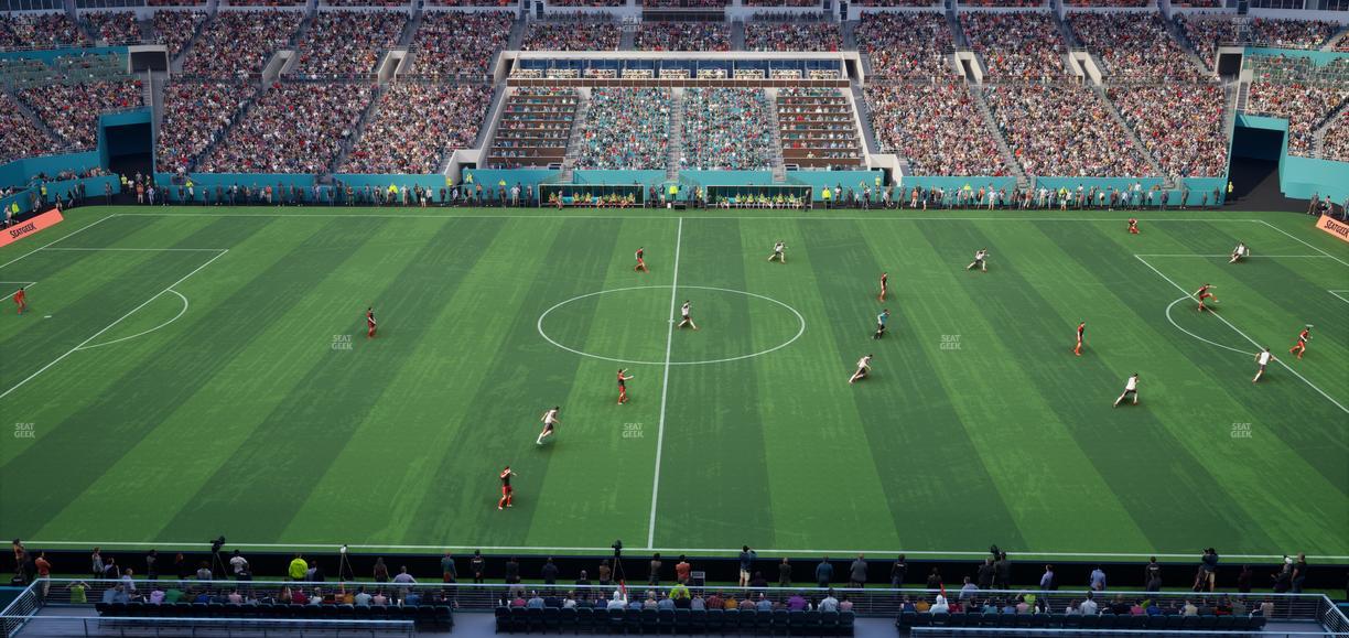 Hard Rock Stadium - Section 318 Seat View