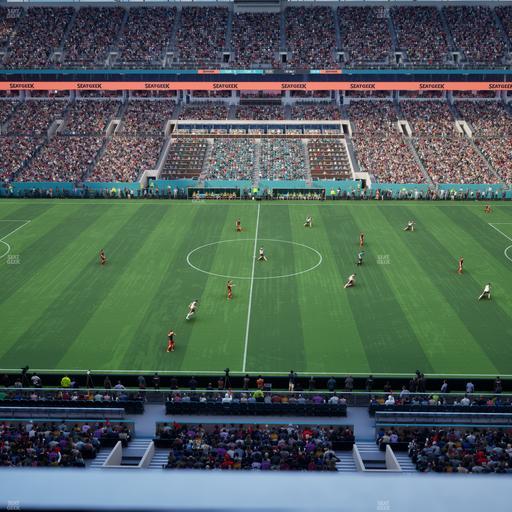 Hard Rock Stadium - Section 318 Seat View