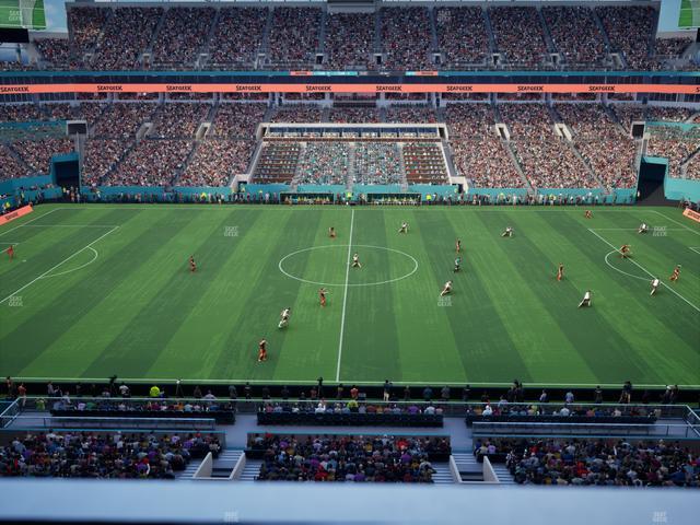 Hard Rock Stadium - Section 318 Seat View