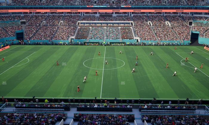 Hard Rock Stadium - Section 318 Seat View
