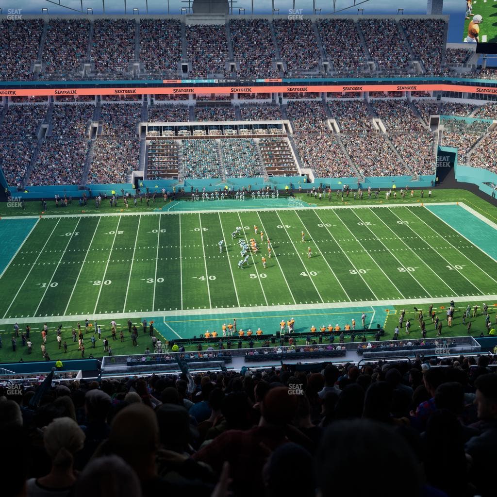 Hard Rock Stadium - Section 319 Seat View