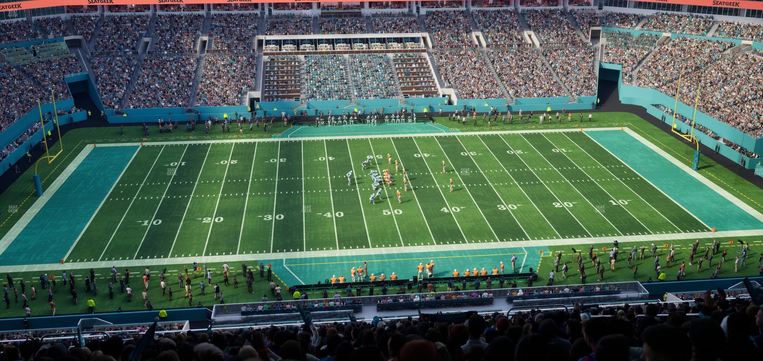Hard Rock Stadium - Section 319 Seat View