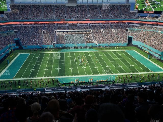 Hard Rock Stadium - Section 319 Seat View