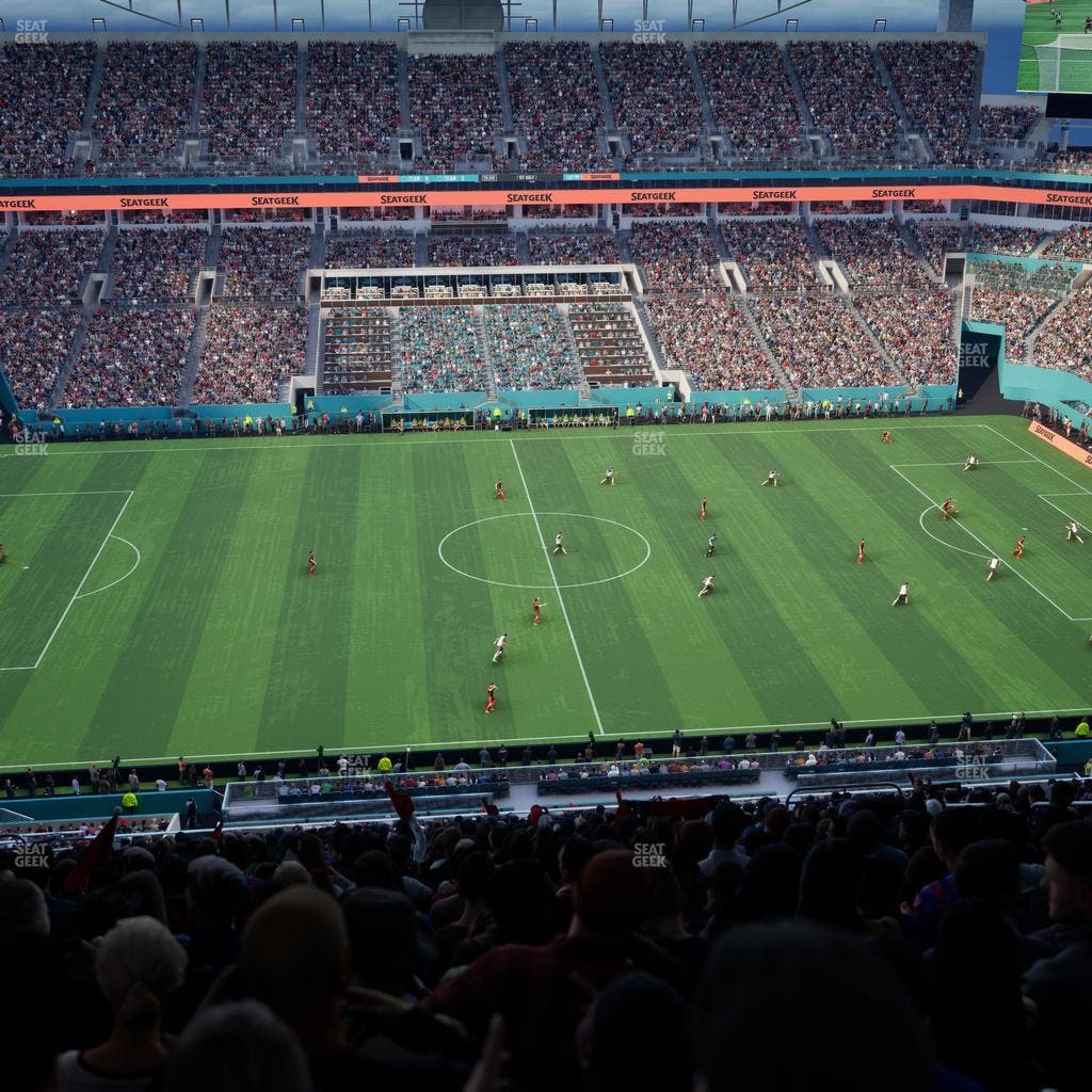 Hard Rock Stadium - Section 319 Seat View