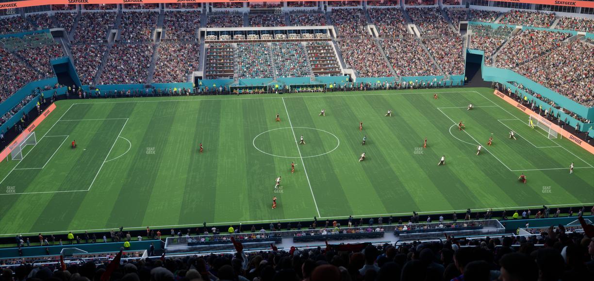 Hard Rock Stadium - Section 319 Seat View