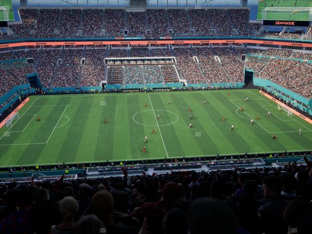 Hard Rock Stadium - Section 319 Seat View Hard Rock Stadium - Section 319 Seat View