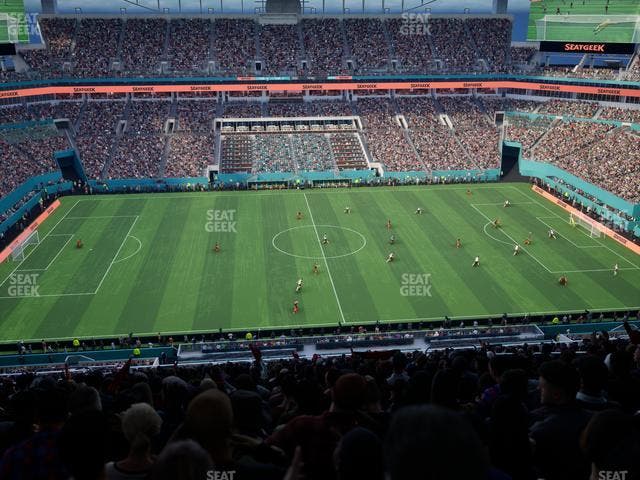Hard Rock Stadium - Section 319 Seat View