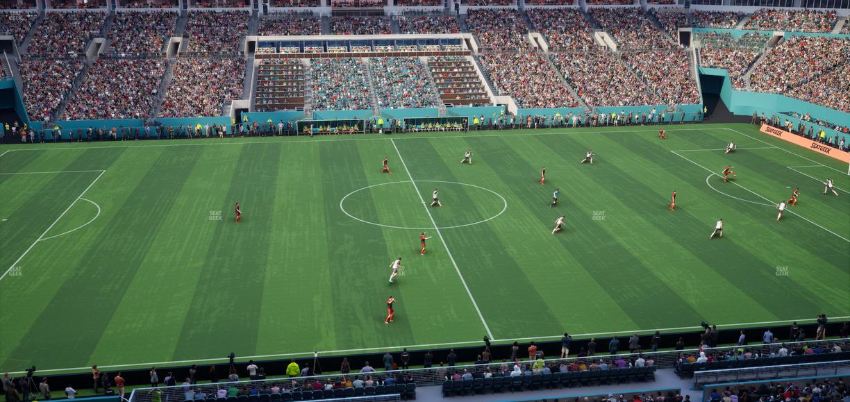 Hard Rock Stadium - Section 319 Seat View