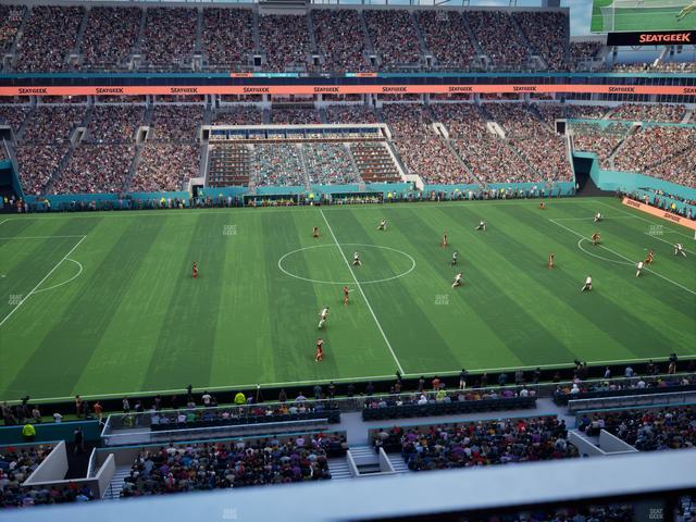 Hard Rock Stadium - Section 319 Seat View