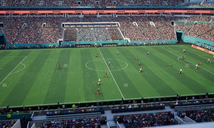 Hard Rock Stadium - Section 319 Seat View