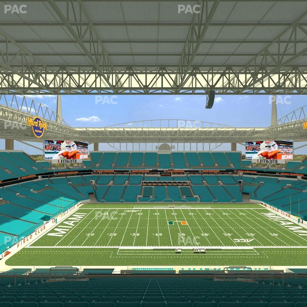 Hard Rock Stadium - Section 319 Seat View