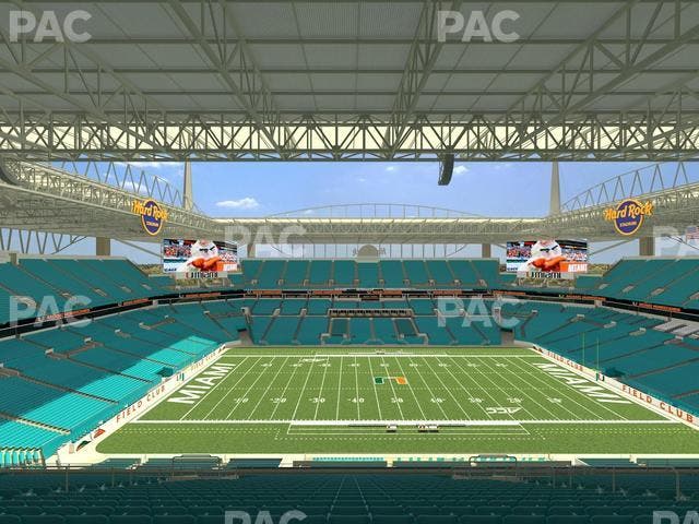 Hard Rock Stadium - Section 319 Seat View