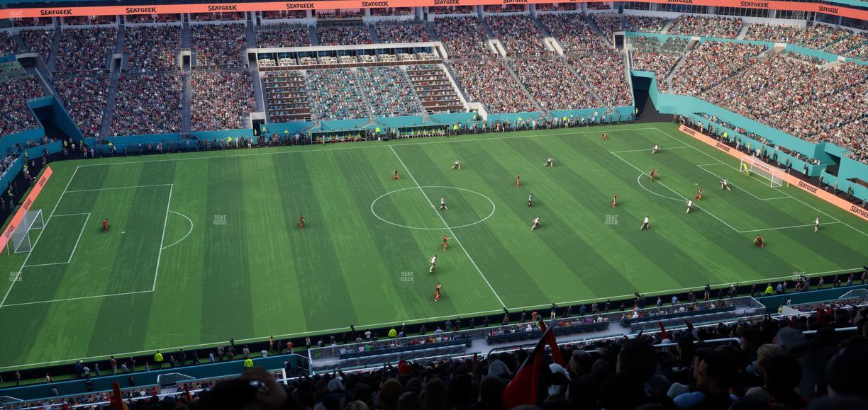 Hard Rock Stadium - Section 320 Seat View