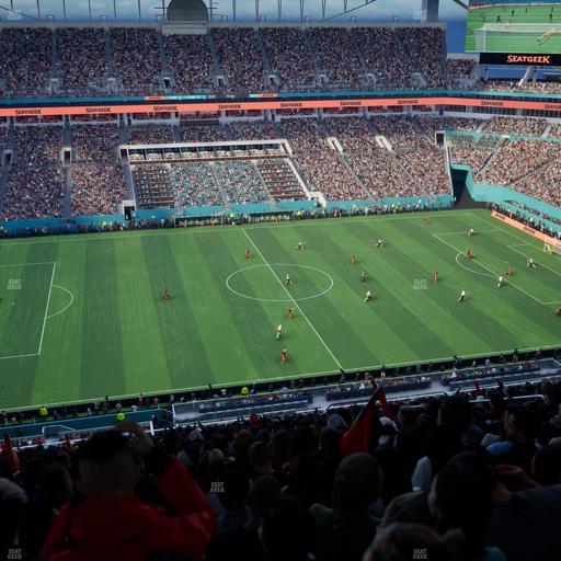 Hard Rock Stadium - Section 320 Seat View