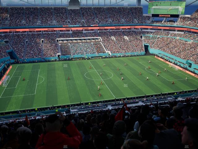 Hard Rock Stadium - Section 320 Seat View Hard Rock Stadium - Section 320 Seat View